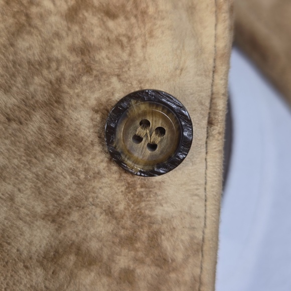 Vintage 70’s Robert Lewis Suede Leather Blazer 40L - Picture 7 of 13